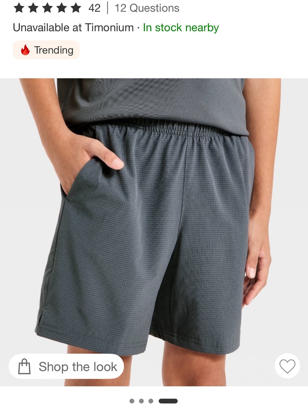 Boys  Performance Shorts
